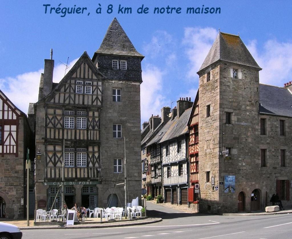 Maison de bord de mer à Keriec Vila Trélévern Exterior foto